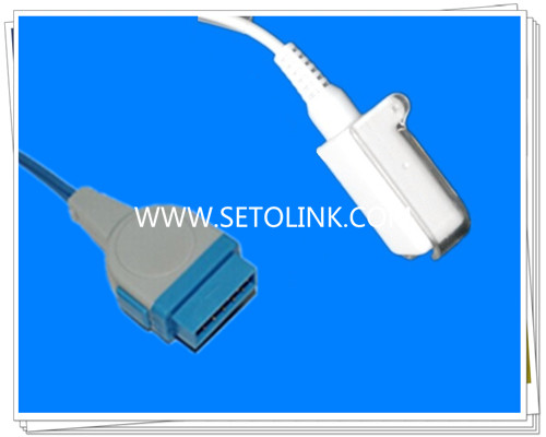 GE 11 Pin SpO2 Adapter Cable Nellcor Module