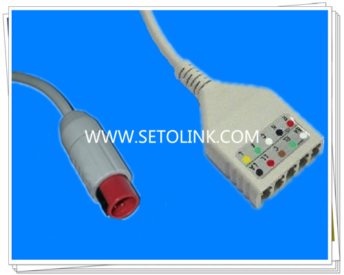 Bionet 8 Pin ECG Trunk Cable