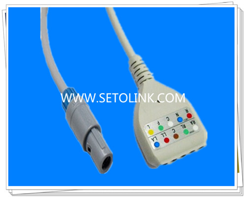 Creative 6 Pin ECG Trunk Cable