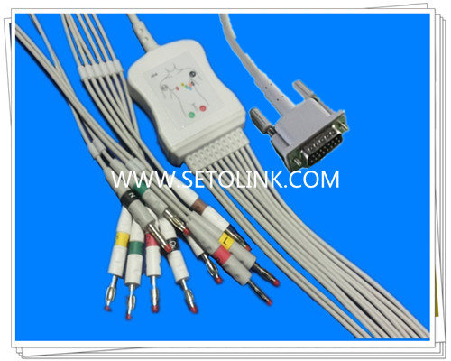 Philips One Piece ECG Cable 10 Leadwires