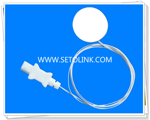 2 Pin Disposable Skin Temperature Probe 