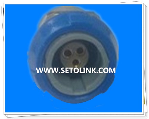 3 Pin Circular Plastic Female Connector