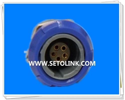 5 Pin Circular Plastic Female Connector