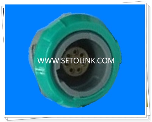 8 Pin Circular Plastic Female Connector