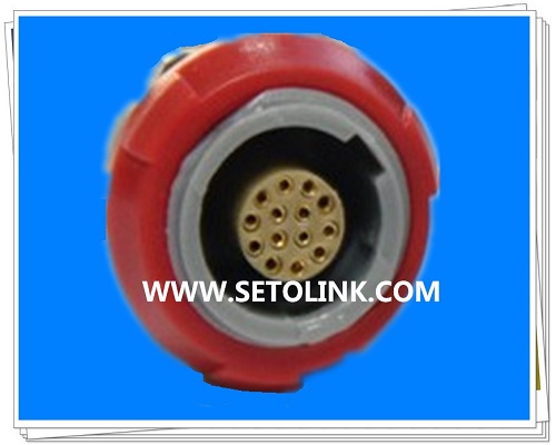 14 Pin Circular Plastic Female Connector