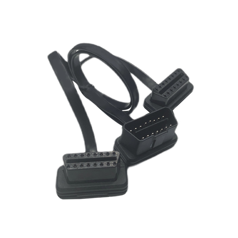 OBD Flat Cable Male to Female 8C Y Type