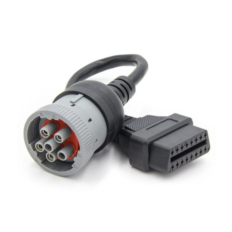 J1708 6 Pin to 16 Pin OBDII Cable 