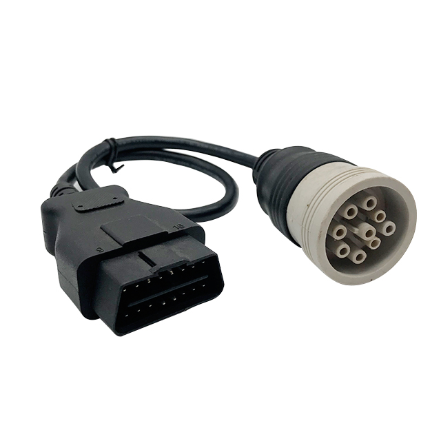 J1939 9 Pin to 16 Pin OBDII Cable